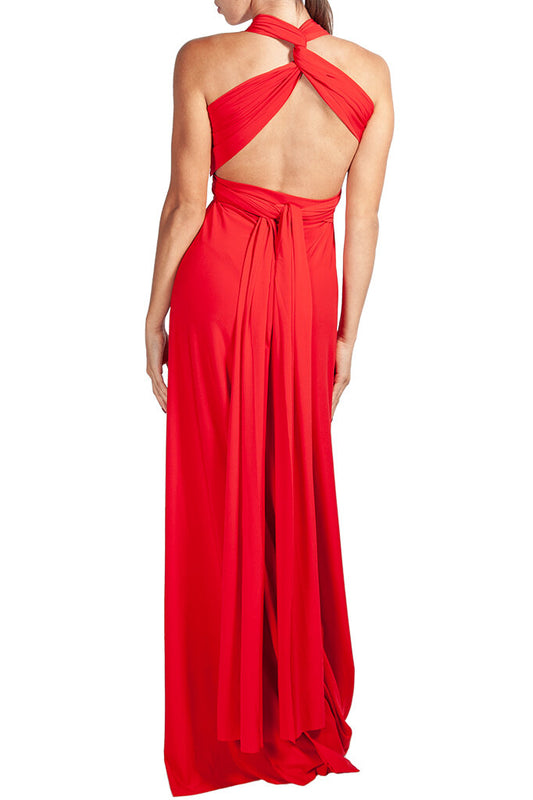Maxi Infinity Dress - Red