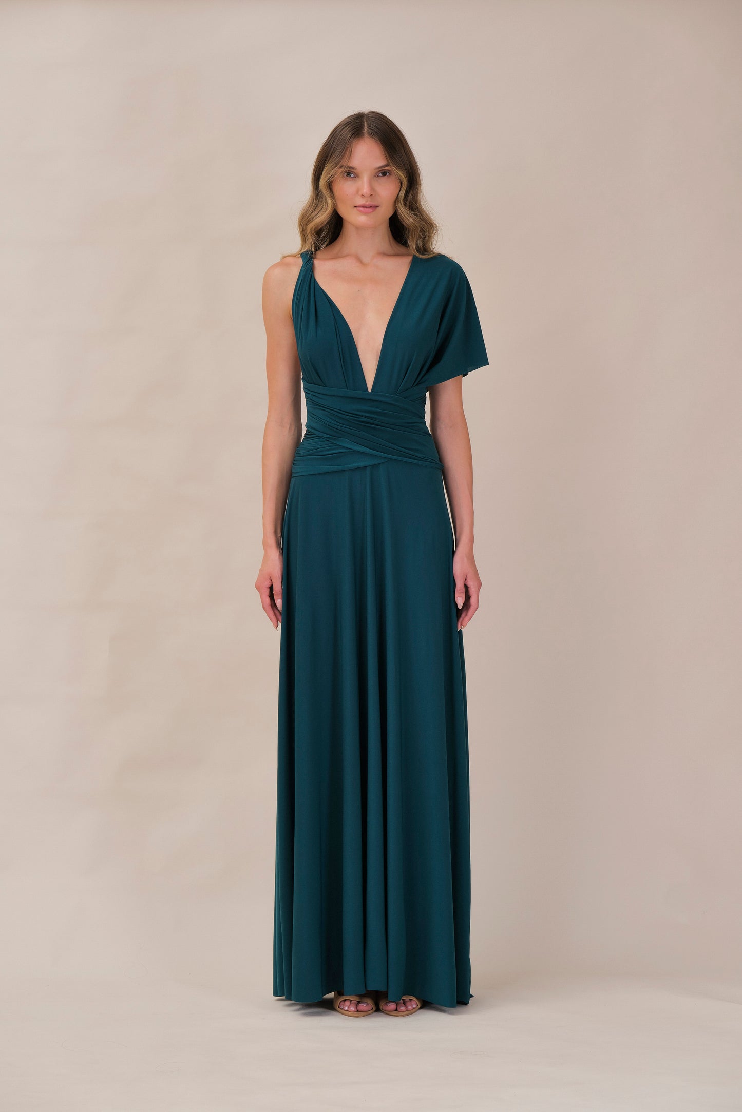 Maxi Infinity Dress - Emerald